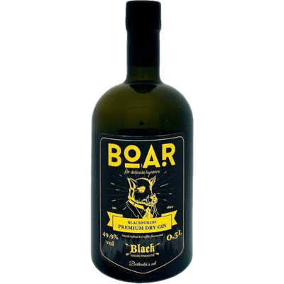 Boar Blackforest Premium Dry Gin Black Keiler Strength