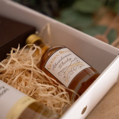Deheck Delicatessen meets Whisky - Whisky Gift Set (1x Single Malt Whisky + 1x Whisky Vinegar Balsam + 1x Whisky Chocolate)