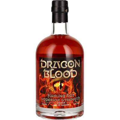 Dragon Blood Flaming Hot Superior Strength Liqueur - Fruit liqueur