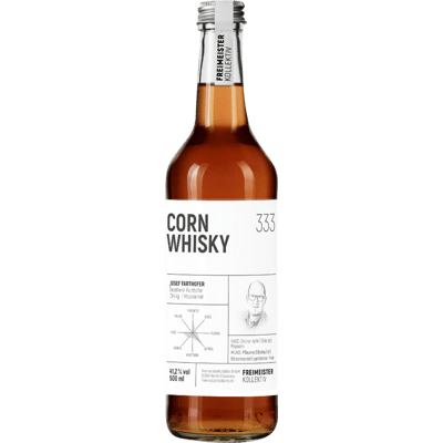 CORN WHISKY 333 - Organic corn whisky