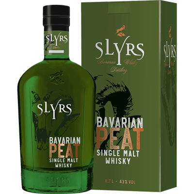 Slyrs Bavarian Peat Single Malt Whisky - in gift box
