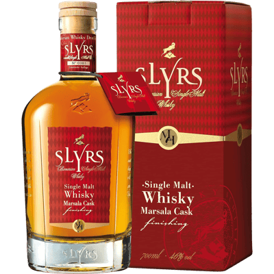 Slyrs Single Malt Whisky Marsala Cask Finish - in gift box