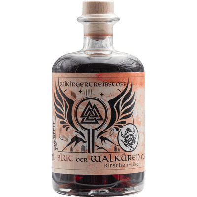 Viking fuel Blood of the Valkyries - cherry liqueur with vanilla