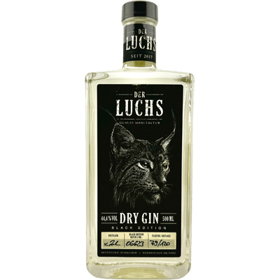 Der Luchs Dry Gin Black Serie