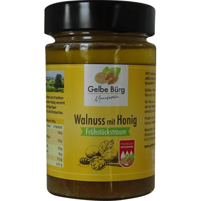Manufaktur Gelbe Bürg Walnuss mit Honig - Aufstrich