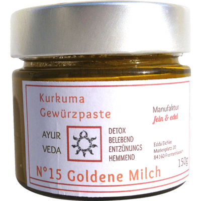 Minuscarb Goldene Milch Paste - Kurkuma Gewürzpaste