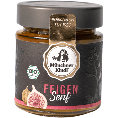 Münchner Kindl organic fig mustard