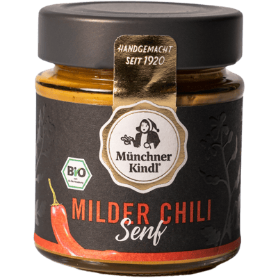 Münchner Kindl Bio Milder Chili Senf