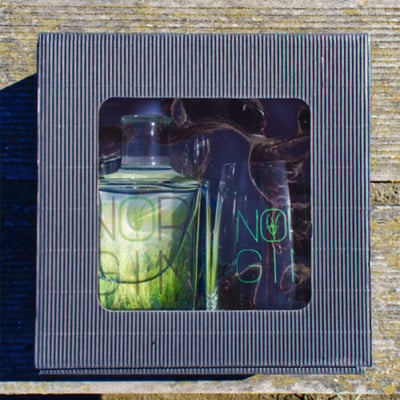 NORGIN Winter Geschenkbox (1x London Dry Gin + 1x Longdrink Glas)