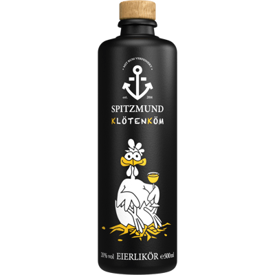 The world's best* egg liqueur KLÖTENKÖM, 500 ml (20%vol.)