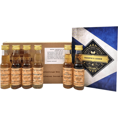 Vita Dulcis Whisky Tasting Box Fruchtig & Lecker Edition No. 2 (6x Whisky Minis)