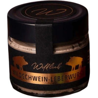 Wildschwein-Leberwurst