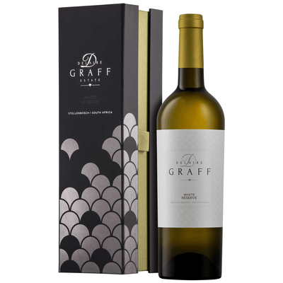 Delaire Graff White Reserve 2021 in Geschenkverpackung - Weißwein