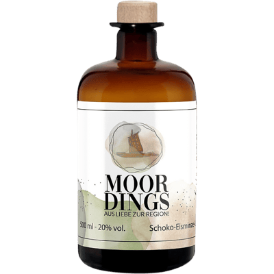 Moordings - Chocolate liqueur with ice mint