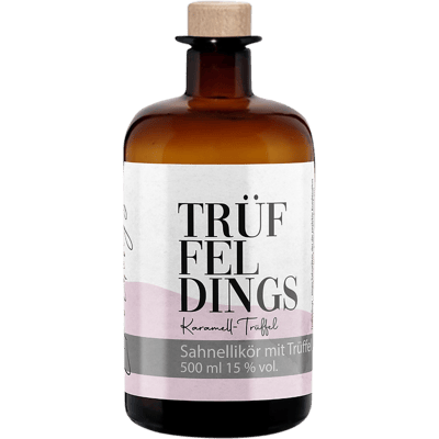 Truffle things - caramel cream truffle liqueur
