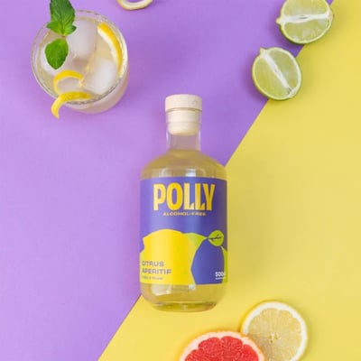 POLLY Citrus Aperitif – Alkoholfreie Limoncello Alternative 3