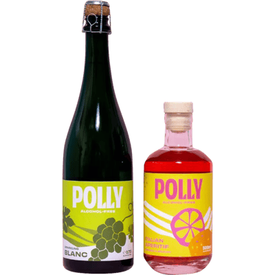 POLLY Italian Spritz Set (1x Alkoholfreier Aperitif + 1x alkoholfreie Sekt-Alternative)