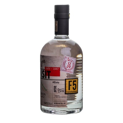 Gin No. 5110 (44%Vol) - Ost-Gin aus Mecklenburg - DDR-Edition - Premium London Dry Gin (F5-Transit)