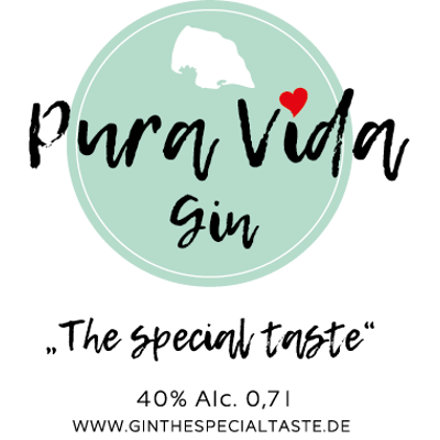 Glitzer Edition - Pura Vida Gin "The special taste"