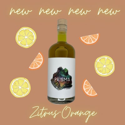 Prisma "Citrus Orange" by Ebbenizer - Liqueur with colour change
