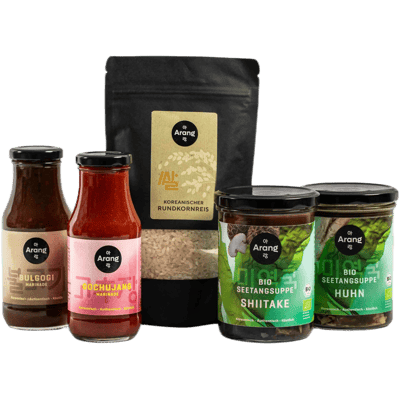 Arang tasting package (2x marinade + 2x organic seaweed soup)