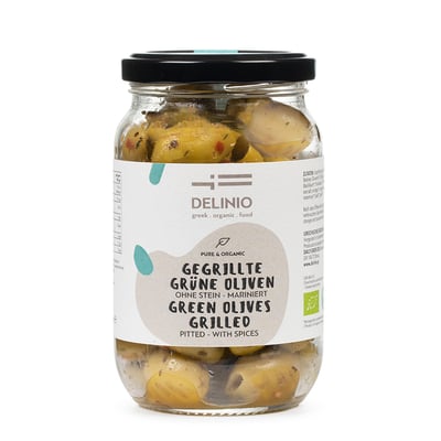 DELINIO Bio Vorspeisen Paket "Doppelpack" - veganes Antipasti (8x Oliven + 2x Riesenbohnen) 5