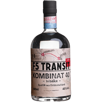 Kombinat 40 Wodka No. 5781 (40%Vol) - DDR Edition (F5-Transit)