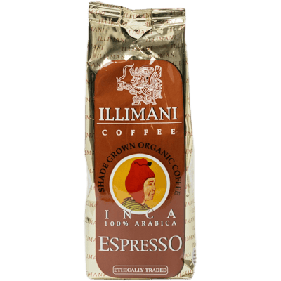 ILLIMANI Coffee INCA Medium Roast Bio Espresso
