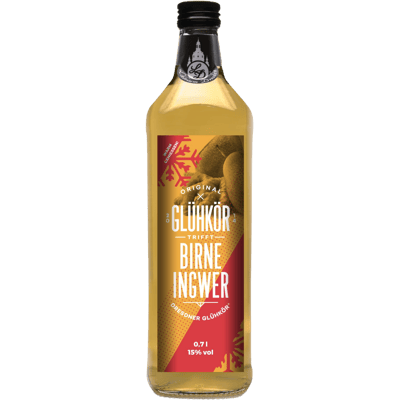 Liqueur Original Dresdner Glühkör Pear-Ginger