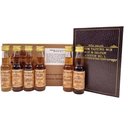 Vita Dulcis R(h)um Tasting Box: alt & selten (6x Rum Minis)