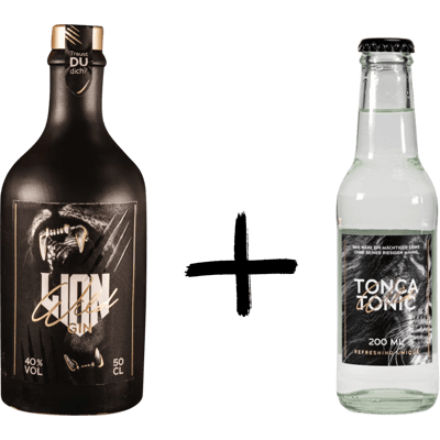 [AKTION] Wild LION Gin + 1x Gratis Tonca Tonic