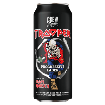 Iron Maiden Trooper Progressive Lager