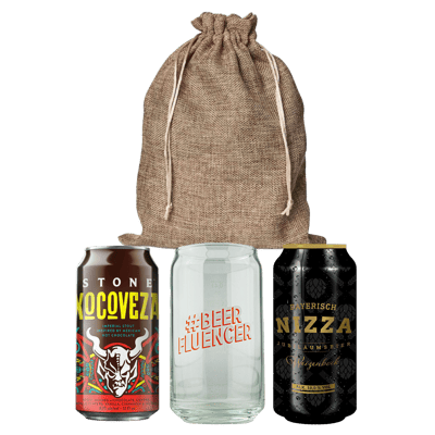Christmas bag Beerfluencer® - Craft Beer tasting set