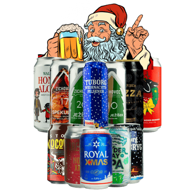Beer package Christmas cans - Craft Beer tasting set