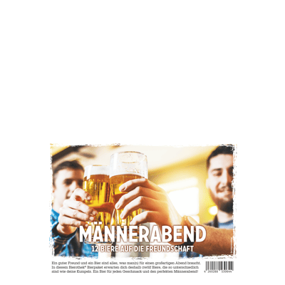 Men's evening beer package - Craft Beer tasting set