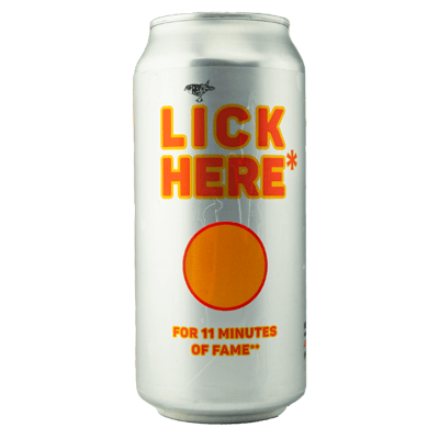 Lick here for 11 minutes of fame - India Pale Ale
