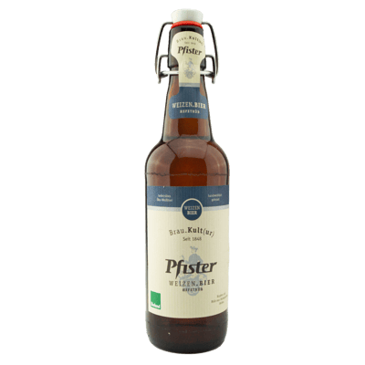Pfister organic wheat beer