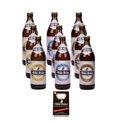 Nikl Bierpaket + Flaschenöffner - Craft Beer Probierset