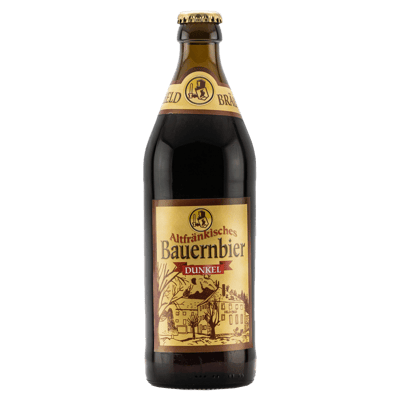 Old Franconian dark farmhouse beer