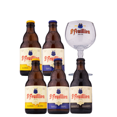 Brauereipaket mit Glas - Craft Beer Probierset
