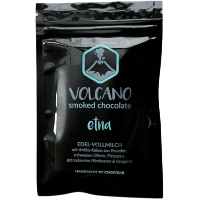 Volcano etna - Smoked chocolate