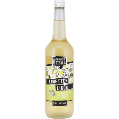 The Famous Steal lime liqueur