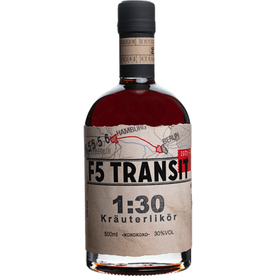 F5 TRANSIT 1:30 Herbal liqueur No. 5556 - DDR Edition