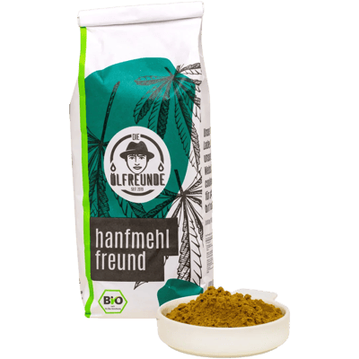 Organic hemp flour friend - gluten-free hemp flour