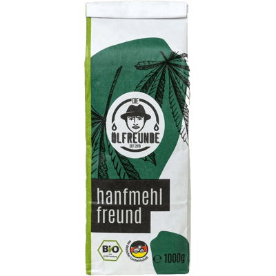 Bio Hanfmehlfreund - glutenfreies Hanfmehl