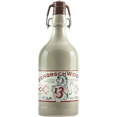 Schorschweizen clay bottle