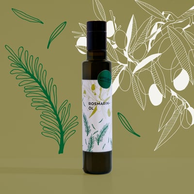 Vitelium Extra Virgin Olive Oil - Rosemary