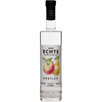 The real thing from the Altes Land - clear fruit brandy