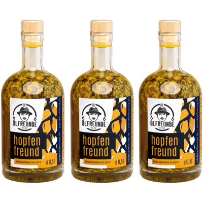 Hopfenfreund storage pack (3x rapeseed oil with hops)