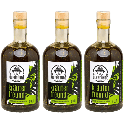 Kräuterfreund storage pack (3x rapeseed oil with herbs)
